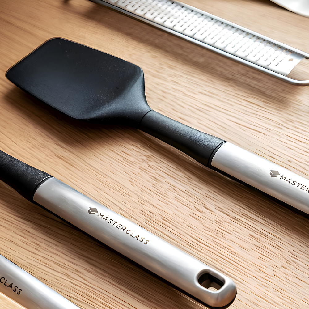  Ложка-лопатка с мягким захватом из нерж/стали Soft Grip MC, 30 см GREY Арт.: MCSSSPNSPAT