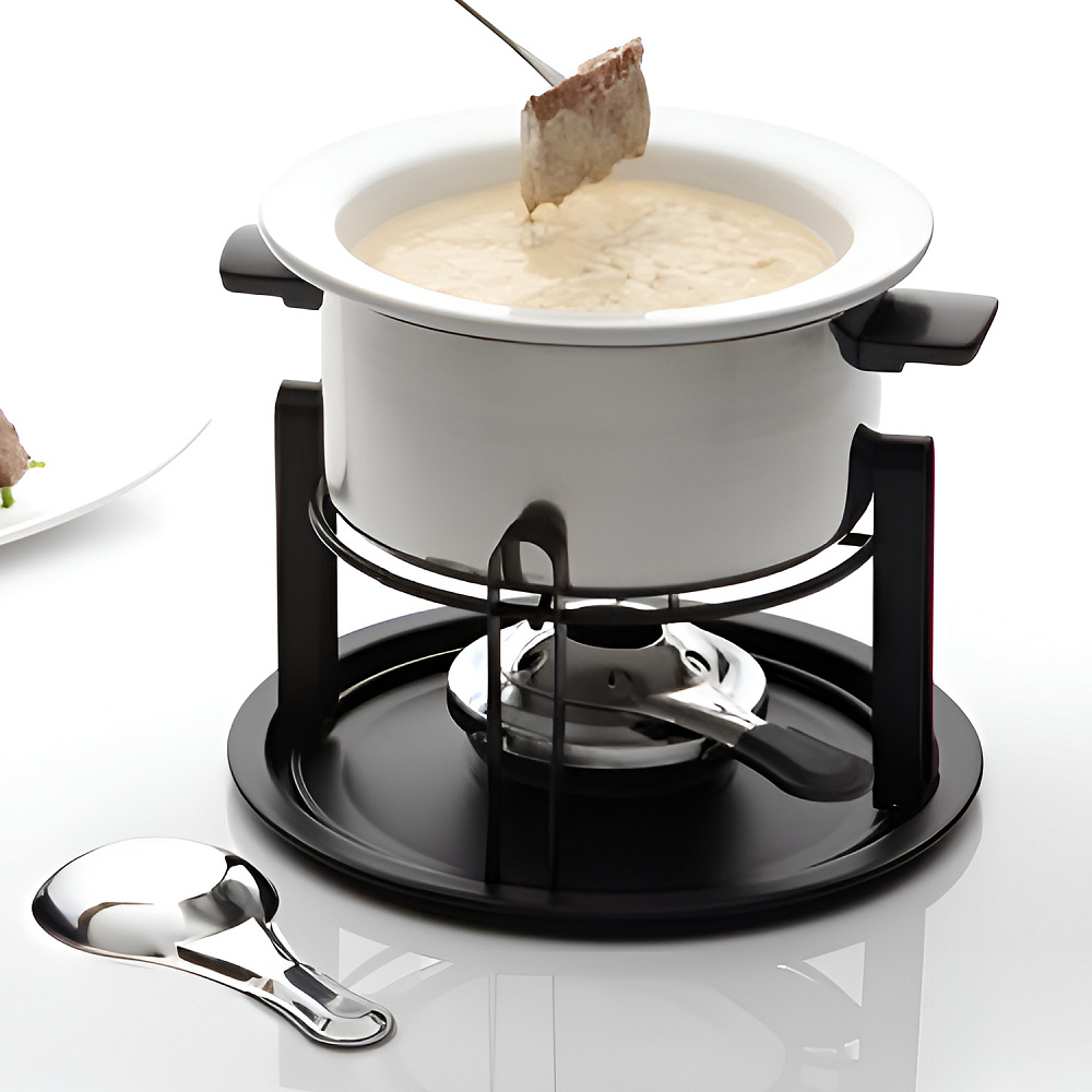 Набор для фондю KitchenCraft Deluxe KC из нерж/стали Арт.: KCFON3IN1