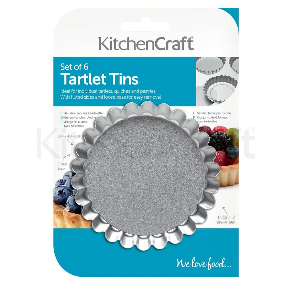  Kitchen Craft Набор из 6 формочек для выпечки Арт.: KCTARTLET