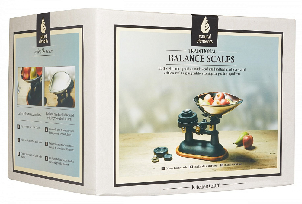 Kitchen Craft Весы кухонные механические Арт.: NETSCABLK