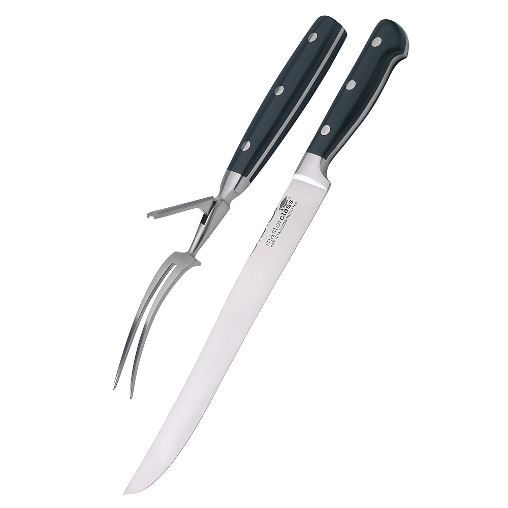  Набор из 2 предметов для нарезания MC DELUXE Арт.: KCCARVSETBLK