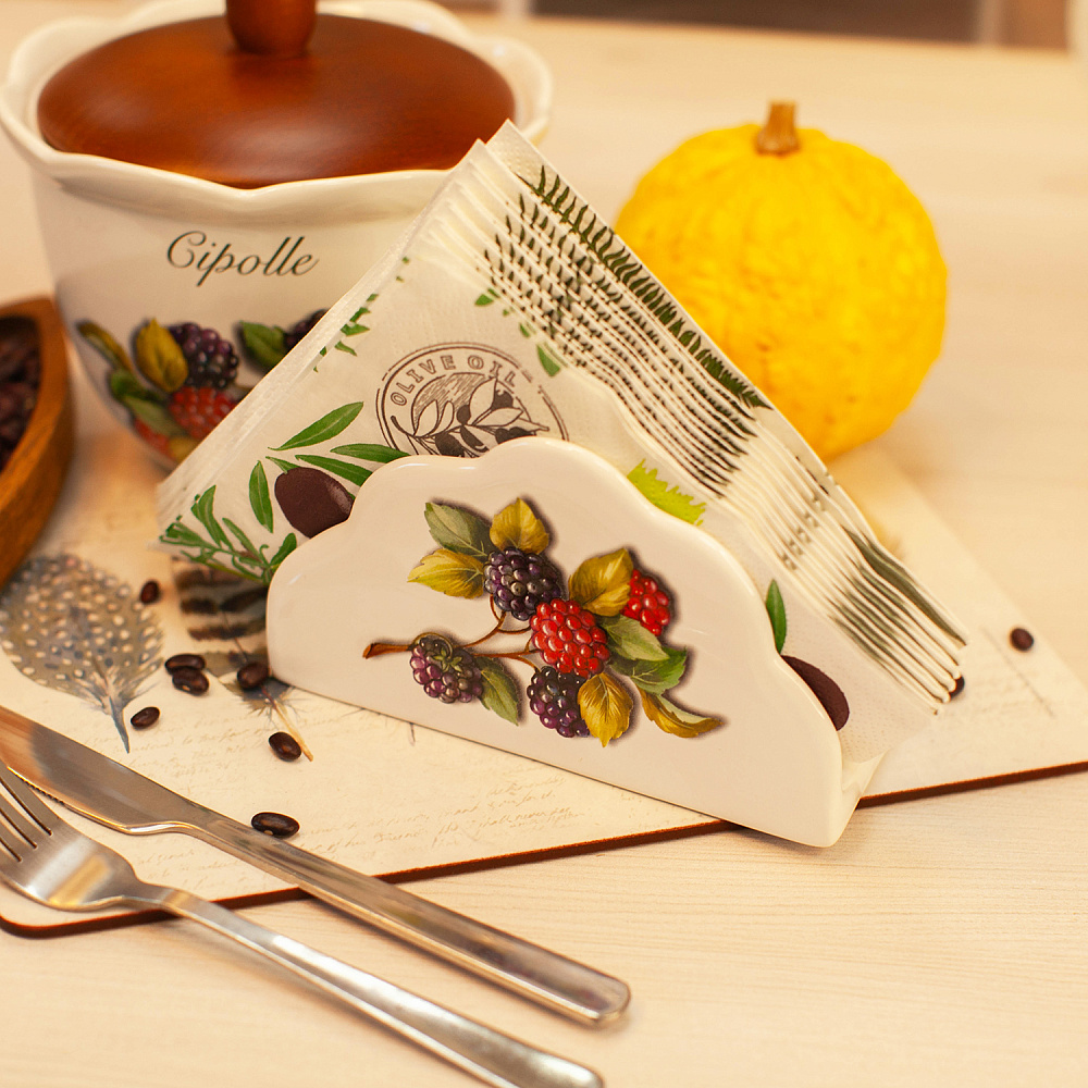 Салфетница настольная Frutti di Bosco 16 см Арт.: 3520-FBO