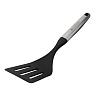 Лопатка с мягкой рукояткой из нерж/стали с прорезями Soft Grip MC, 34 см GREY Арт.: MCSSTURN