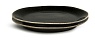 SagaForm Набор тарелок для закуски черные, 2 шт Арт.: 5018064