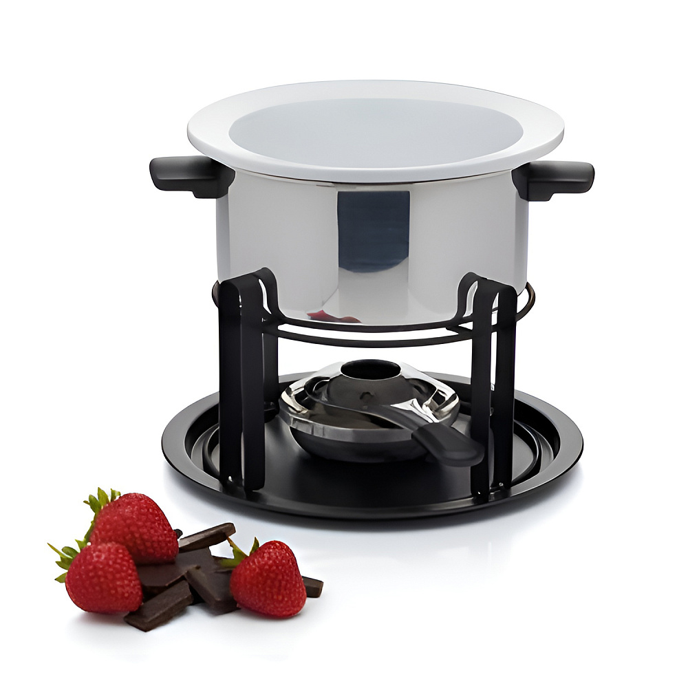Набор для фондю KitchenCraft Deluxe KC из нерж/стали Арт.: KCFON3IN1