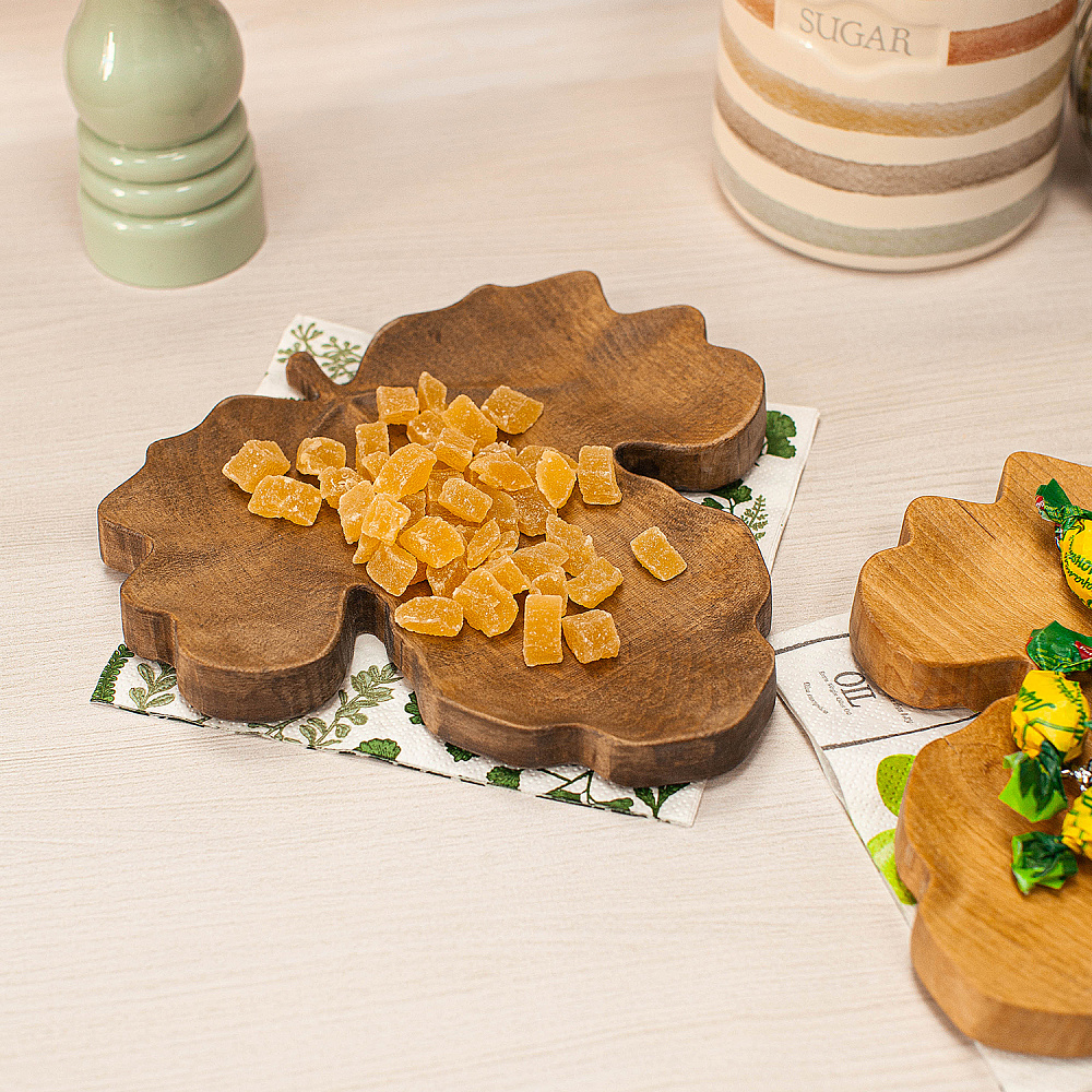  Блюдо для сервировки "Клён" Арт.: ДРП-04/2