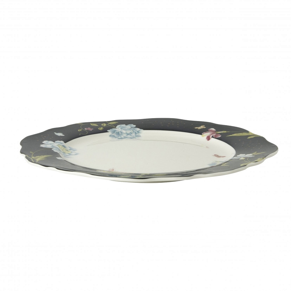  Laura Ashley Тарелка фантазийная Midnight Uni 24,5см Арт.: 180452