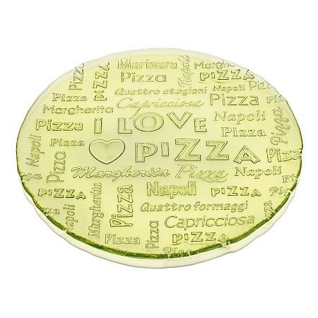  IVV Блюдо I love pizza зеленое 33 см Арт.: 7453.1