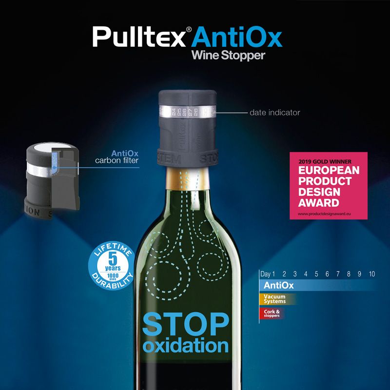  Pulltex Пробка для бутылок синяя Арт.: 109-508